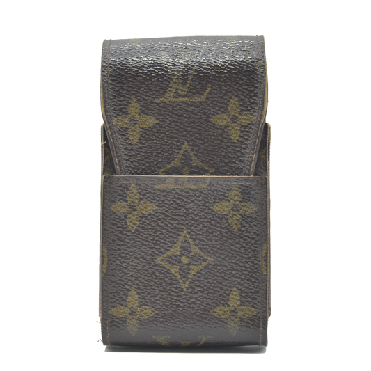 $295 Louis Vuitton Vintage Smoke Case Monogram CT0025 2005 CONSIGNMENT