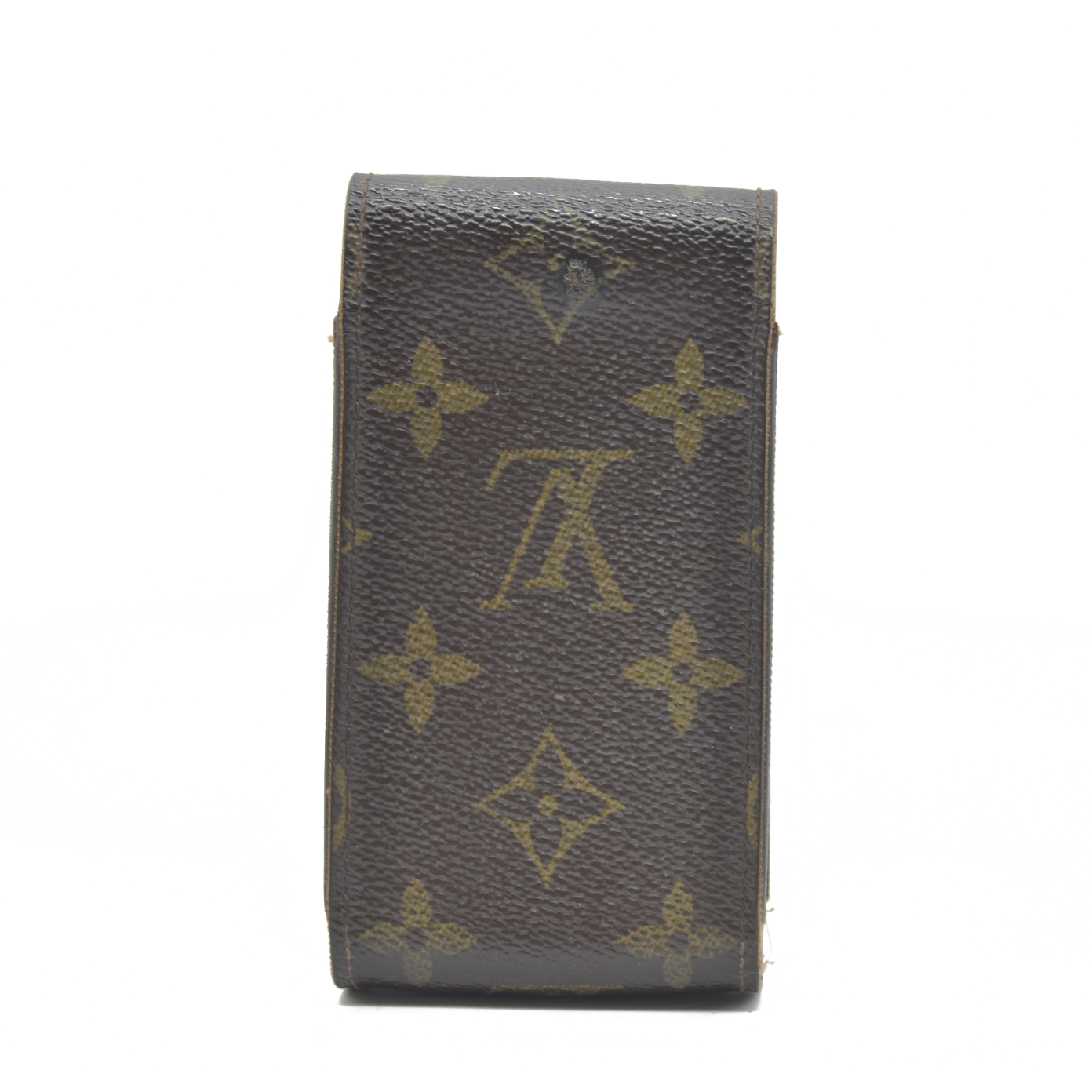 $295 Louis Vuitton Vintage Smoke Case Monogram CT0025 2005 CONSIGNMENT