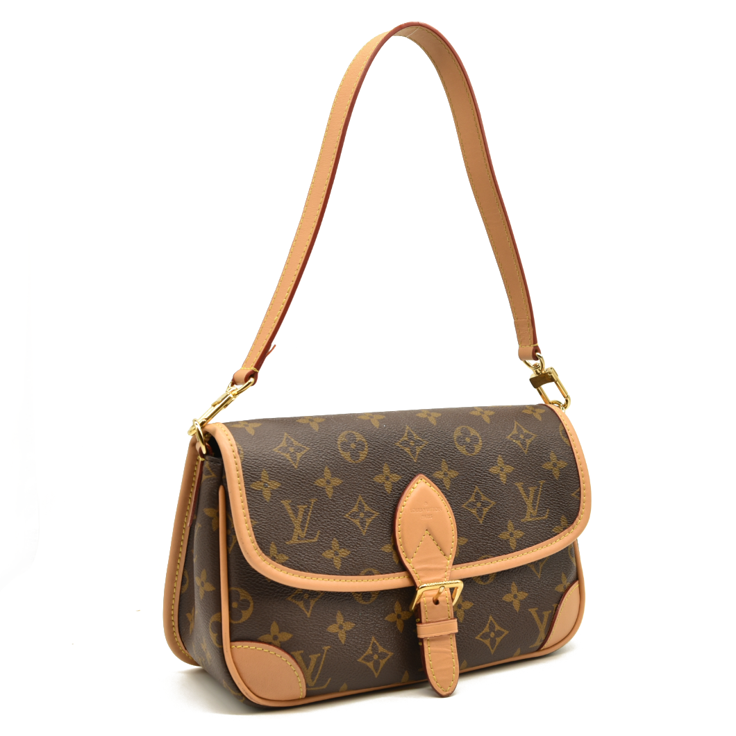 LOUIS VUITTON  Monogram Diane Black RFID Crossbody