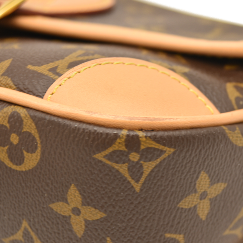 LOUIS VUITTON  Monogram Diane Black RFID Crossbody