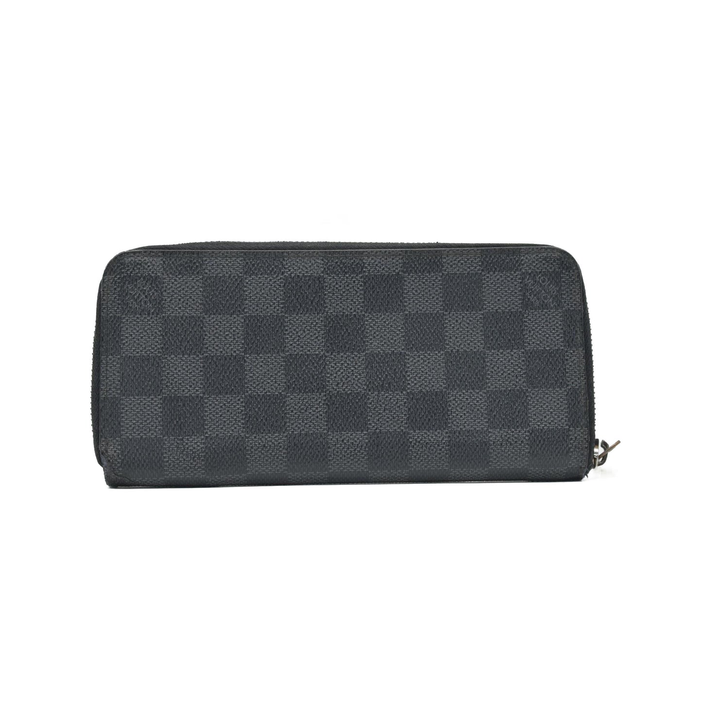 $1000 Louis Vuitton Damier Graphite Zippy Organizer Wallet CONSIGNMENT