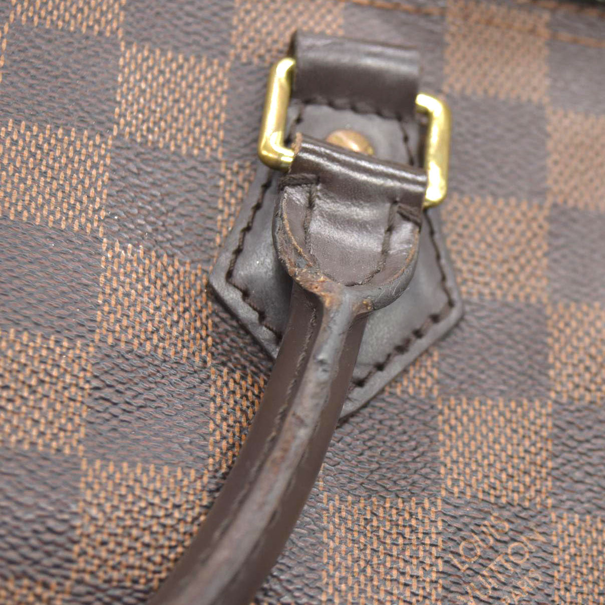 $1660 Louis Vuitton Damier Ebene Speedy 30 SD2147