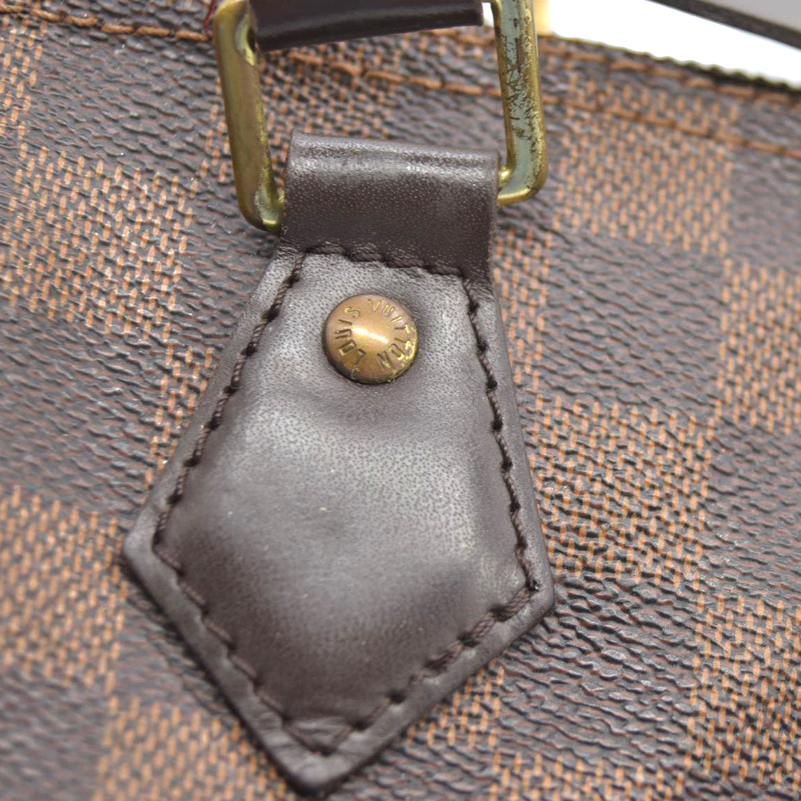 $1660 Louis Vuitton Damier Ebene Speedy 30 SD2147