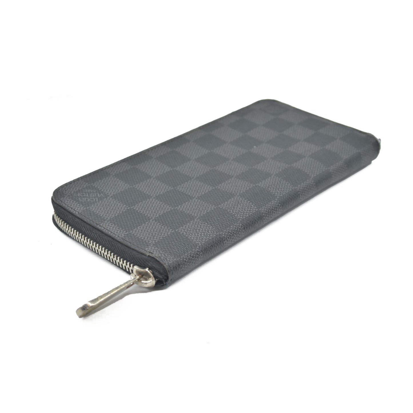 $1000 Louis Vuitton Damier Graphite Zippy Organizer Wallet CONSIGNMENT