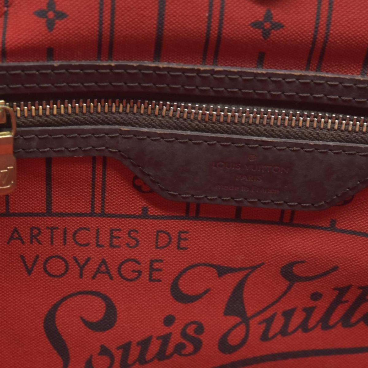 $2060 2010 Louis Vuitton Damier Ebene Neverfull PM VI3160