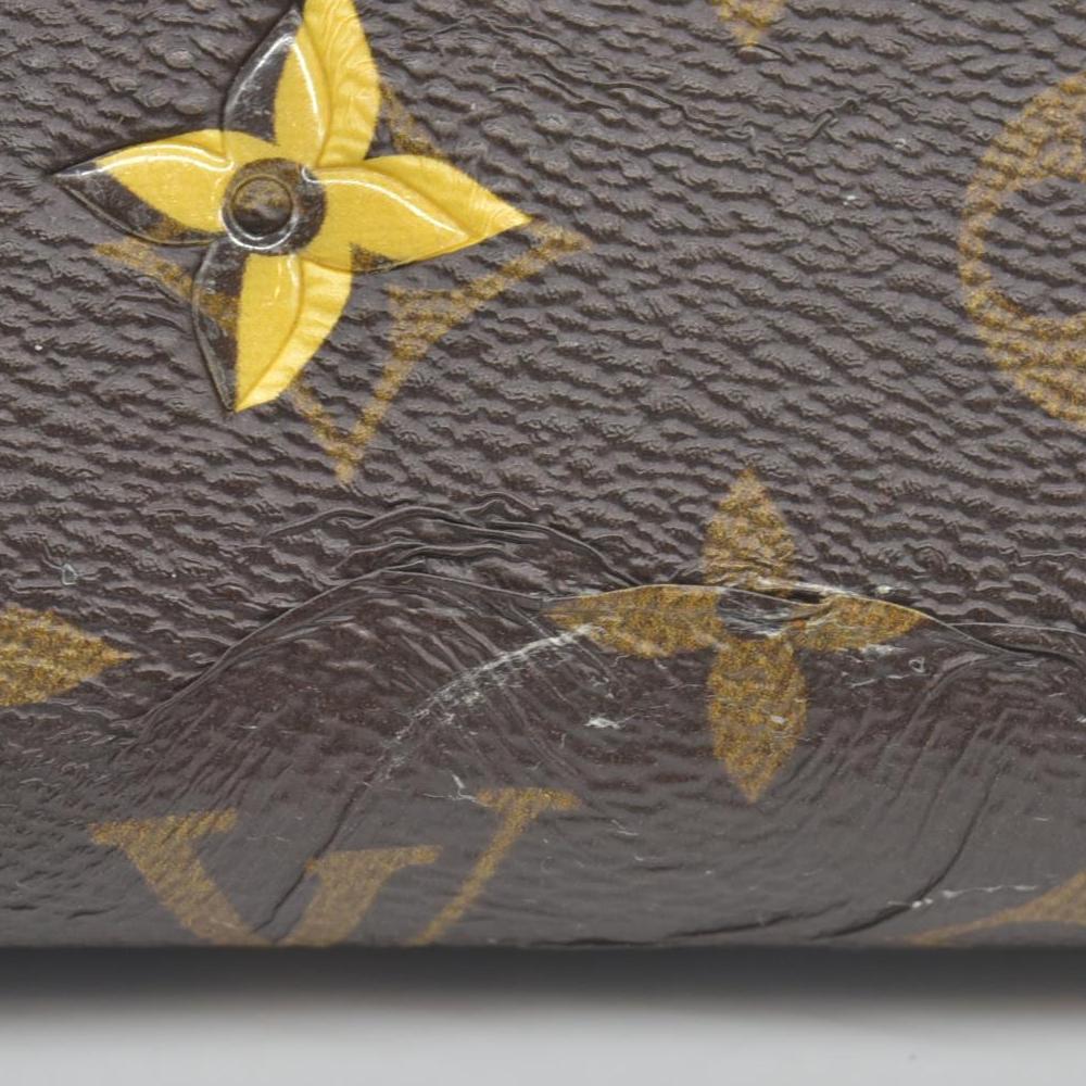 $915 2019 LOUIS VUITTON Monogram Love Lock Zippy Wallet CONSIGNMENT MI0159