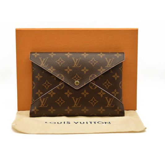 LOUIS VUITTON Monogram Large Kirigami Pochette Insert Rose Ballerine