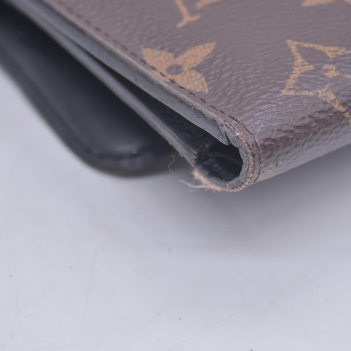 2012 Louis Vuitton Monogram Flower Lock Compact Wallet Black SP4182 CONSIGNMENT