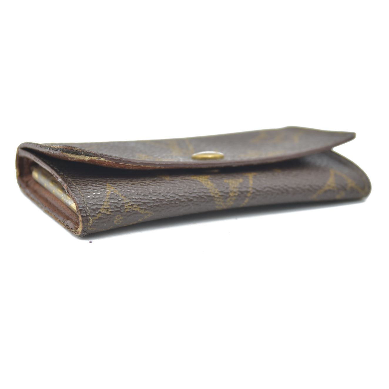 $295 Louis Vuitton Monogram Multiples 4 Ring Key Holder MI0954 1994 CONSIGNMENT