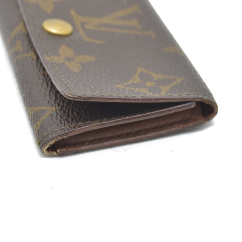 $295 Louis Vuitton Monogram Multiples 4 Ring Key Holder MI0954 1994 CONSIGNMENT