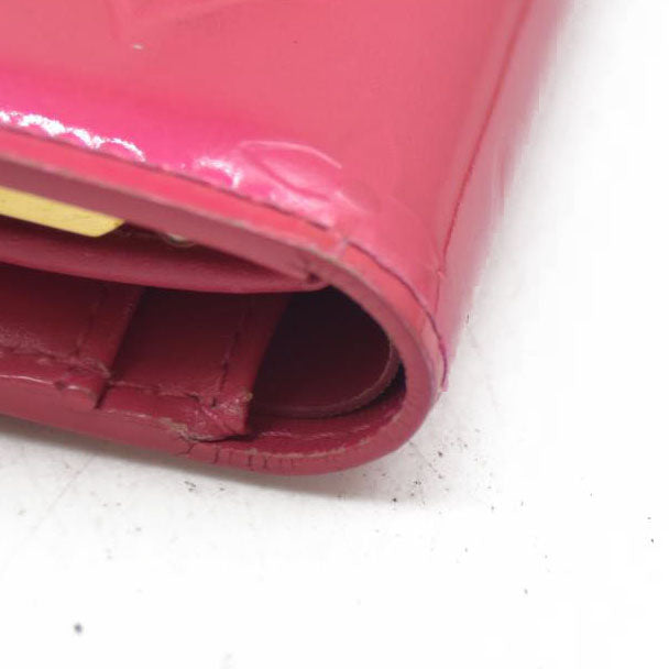 AUCTION $935 Louis Vuitton LV Monogram Vernis Patent Leather French Purse