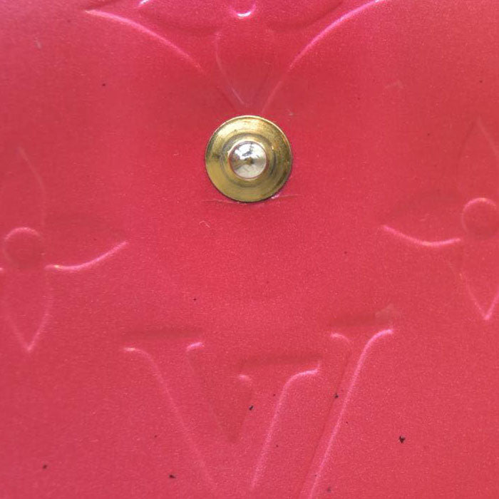 AUCTION $935 Louis Vuitton LV Monogram Vernis Patent Leather French Purse