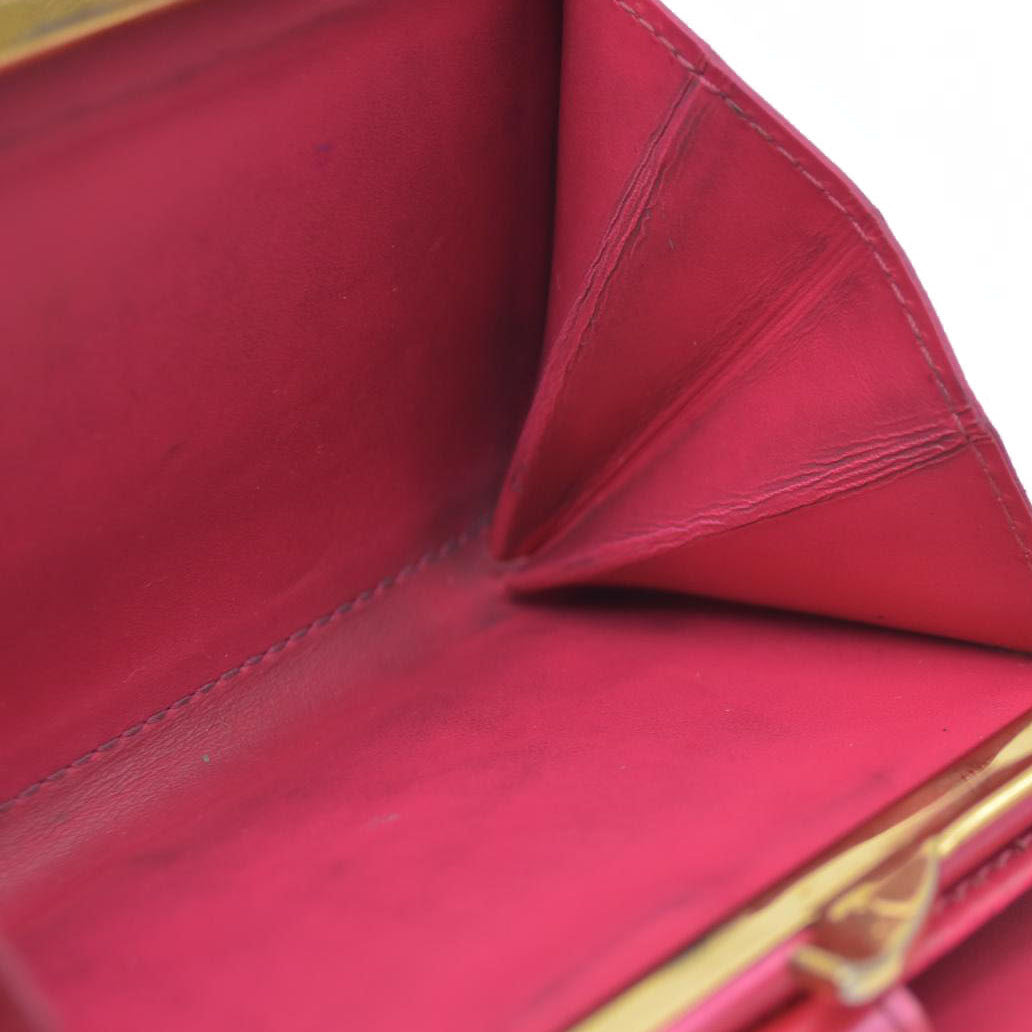 AUCTION $935 Louis Vuitton LV Monogram Vernis Patent Leather French Purse