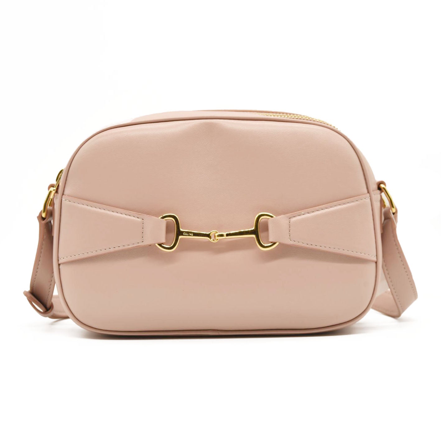 CELINE Calfskin Crecy Camera Bag Pink