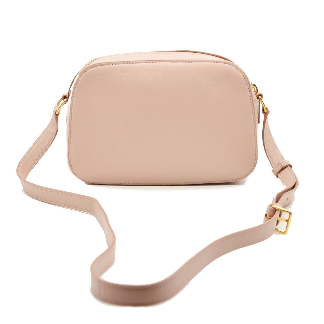 CELINE Calfskin Crecy Camera Bag Pink