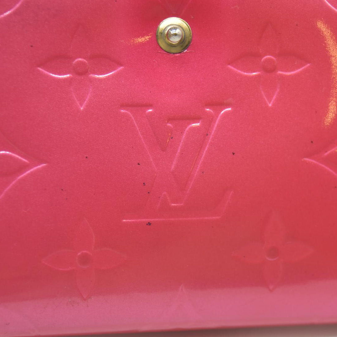 AUCTION $935 Louis Vuitton LV Monogram Vernis Patent Leather French Purse