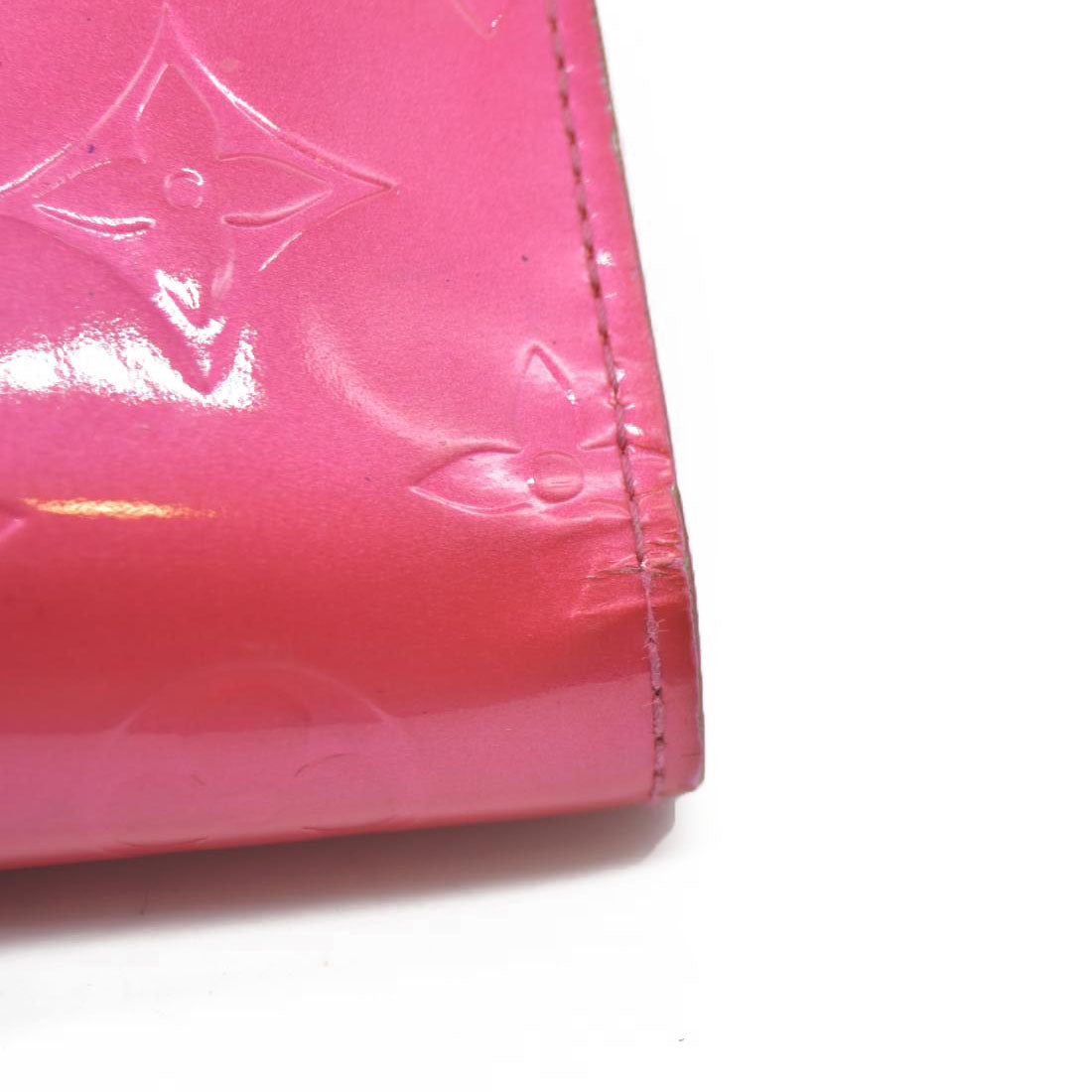 AUCTION $935 Louis Vuitton LV Monogram Vernis Patent Leather French Purse