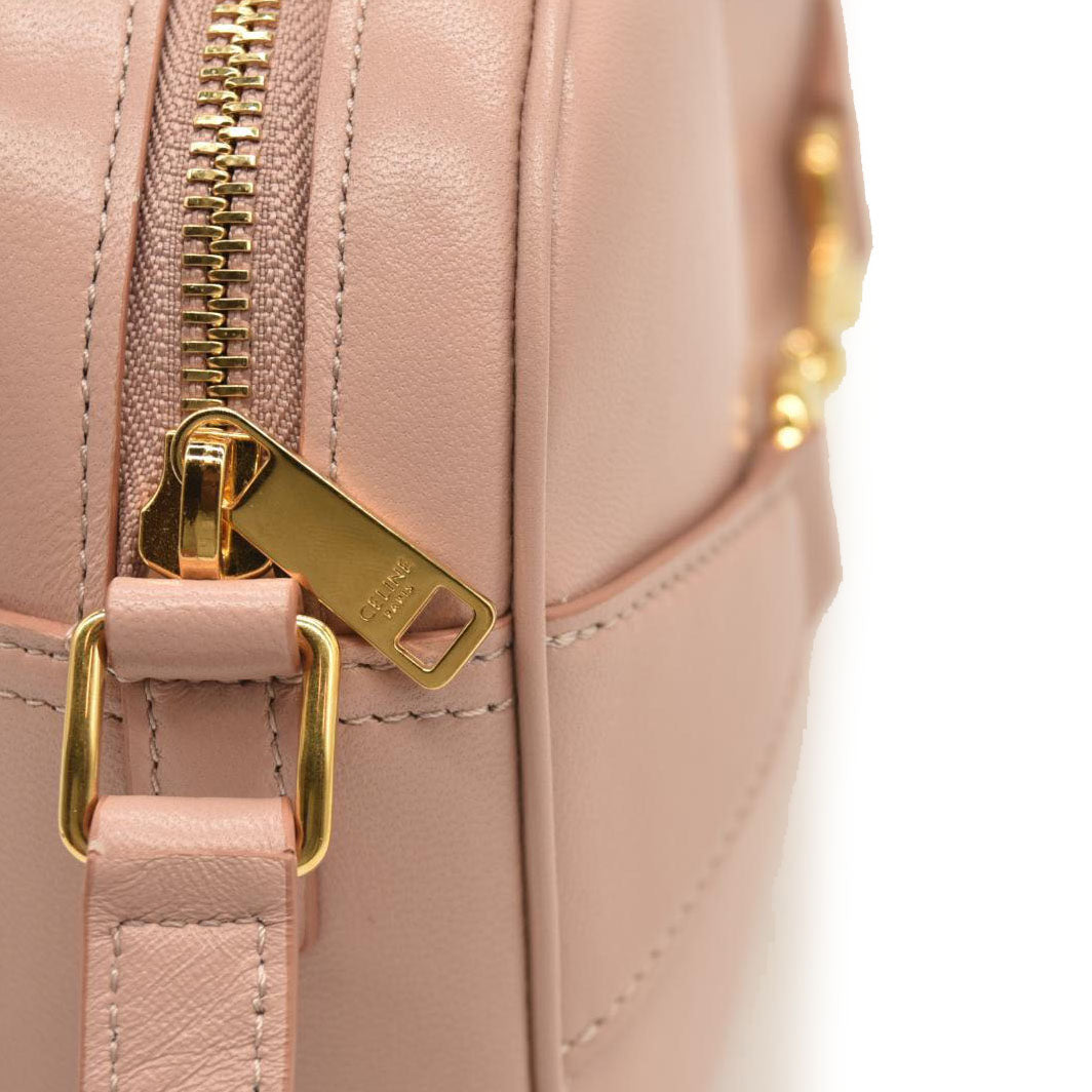 CELINE Calfskin Crecy Camera Bag Pink