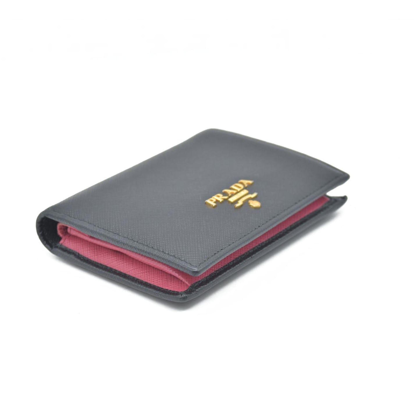 $795 Prada Small Saffiano Leather Wallet