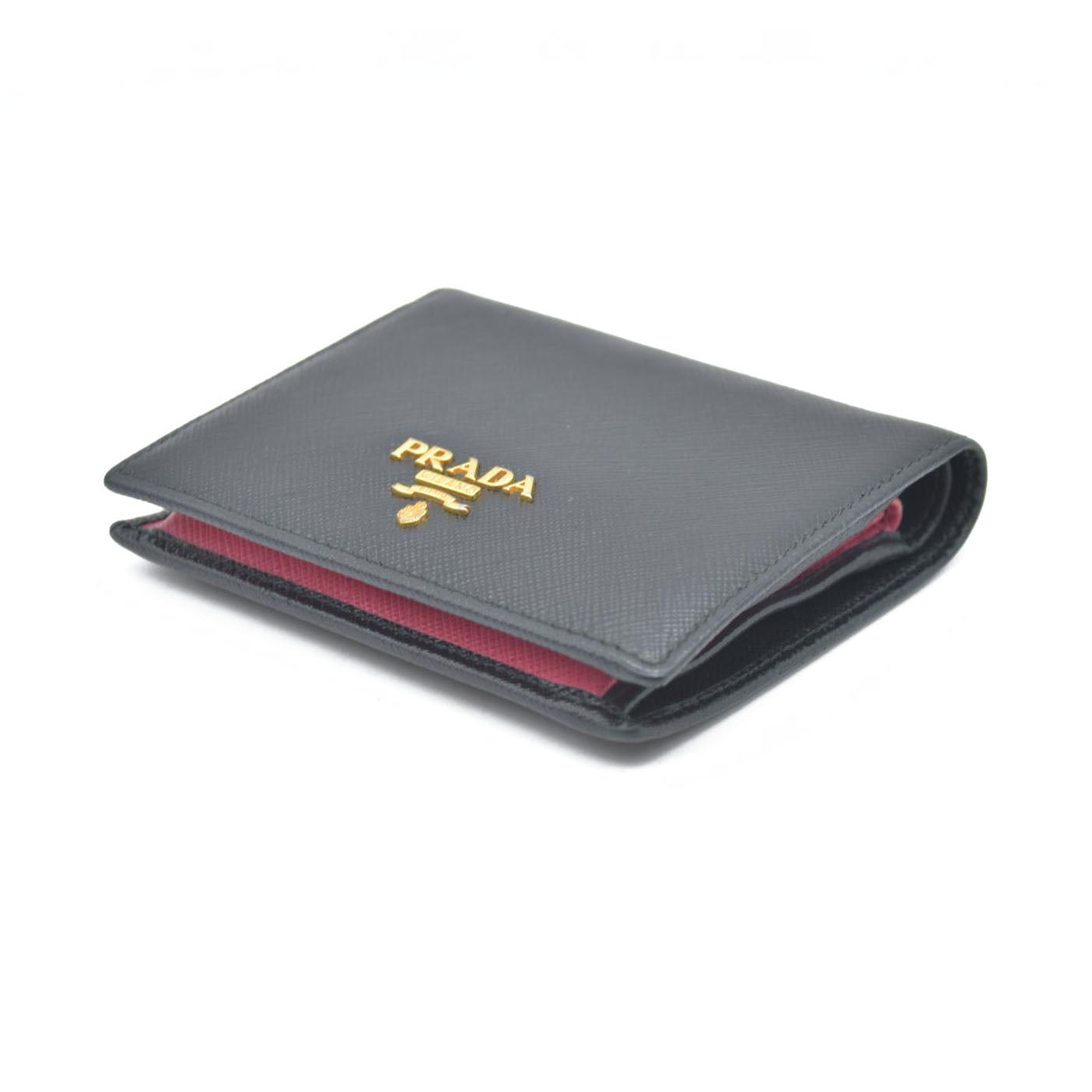 $795 Prada Small Saffiano Leather Wallet