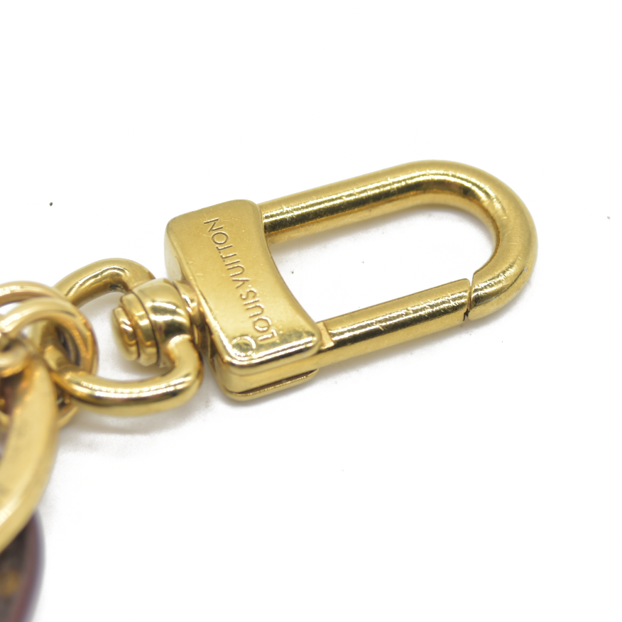 $510 Louis Vuitton Luggage Tag Monogram Key Chain AK1213 2023 CONSIGNMENT