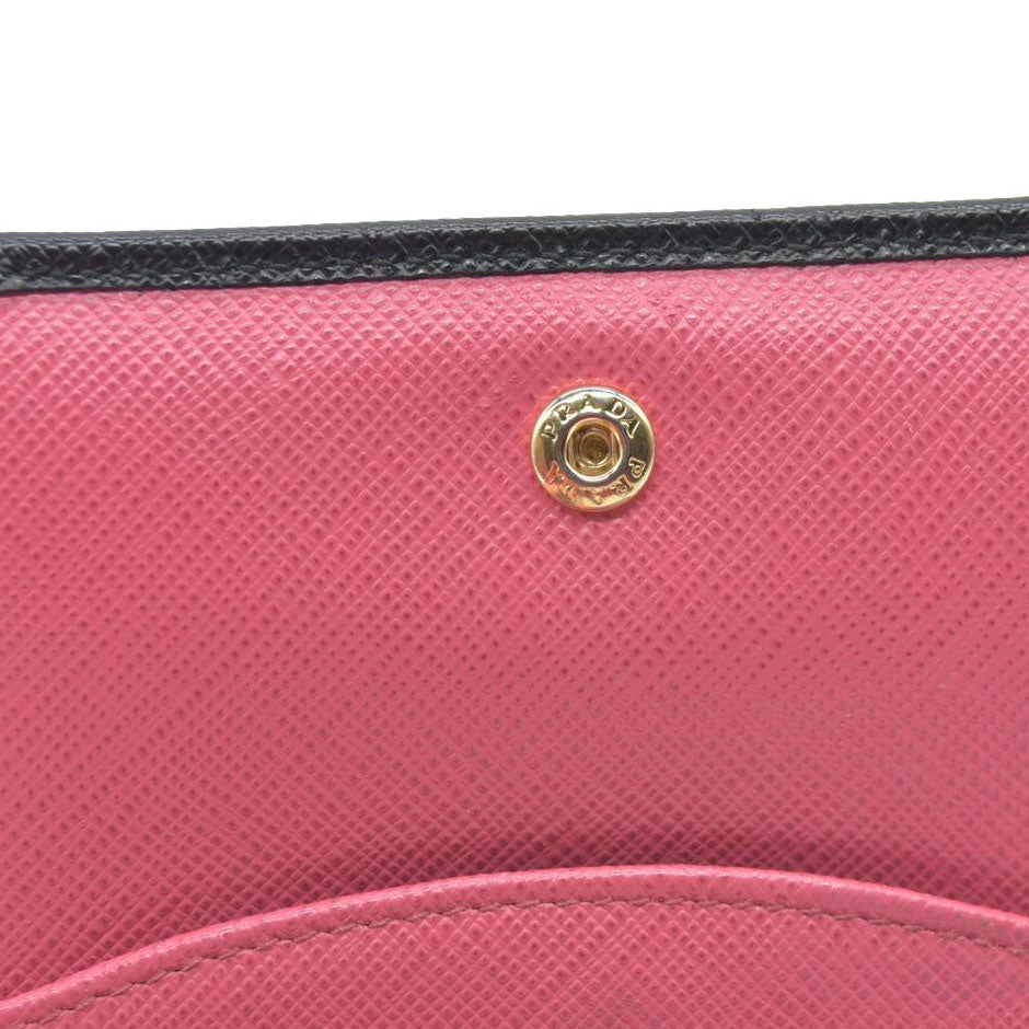 $795 Prada Small Saffiano Leather Wallet