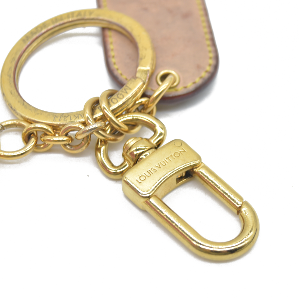 $510 Louis Vuitton Luggage Tag Monogram Key Chain AK1213 2023 CONSIGNMENT