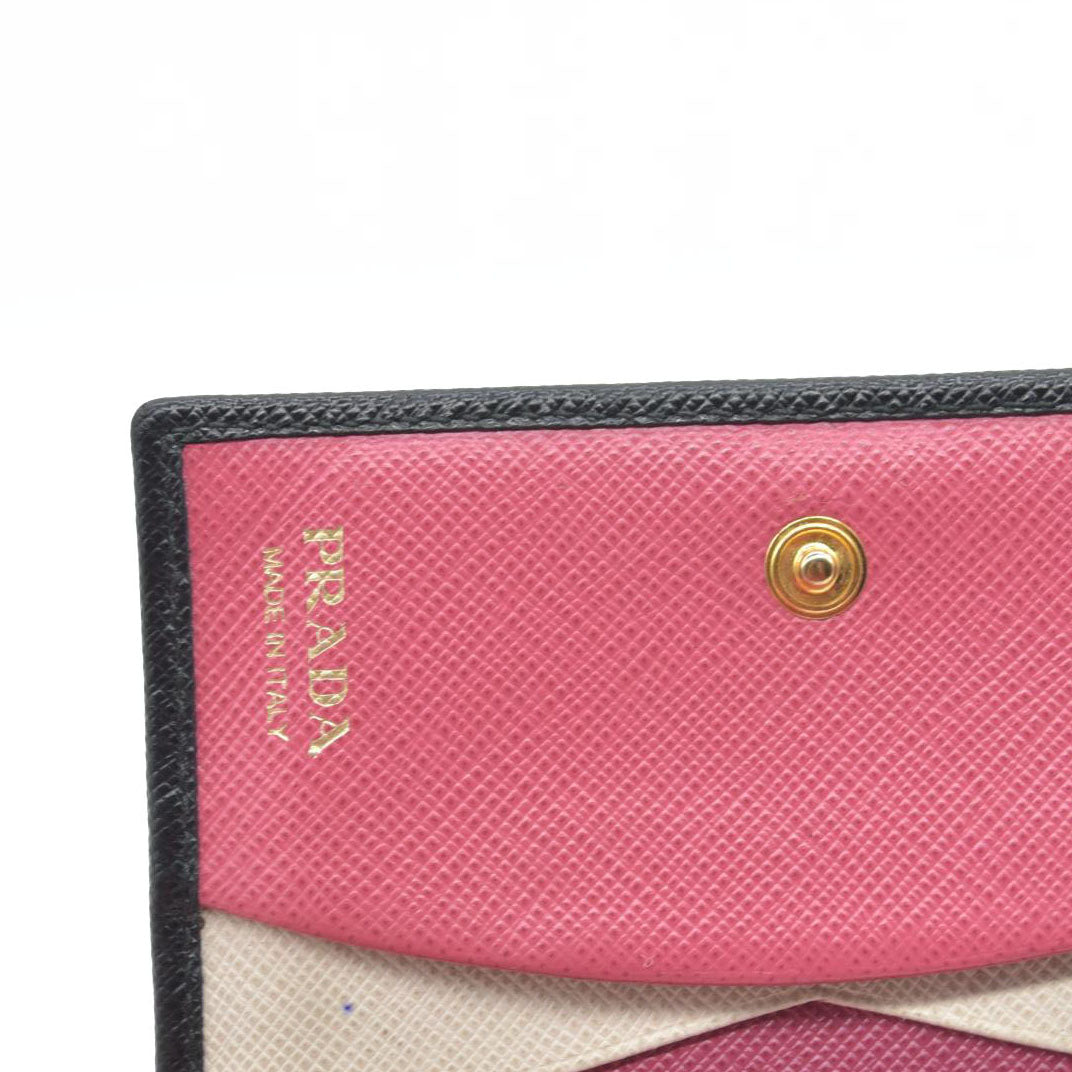 $795 Prada Small Saffiano Leather Wallet