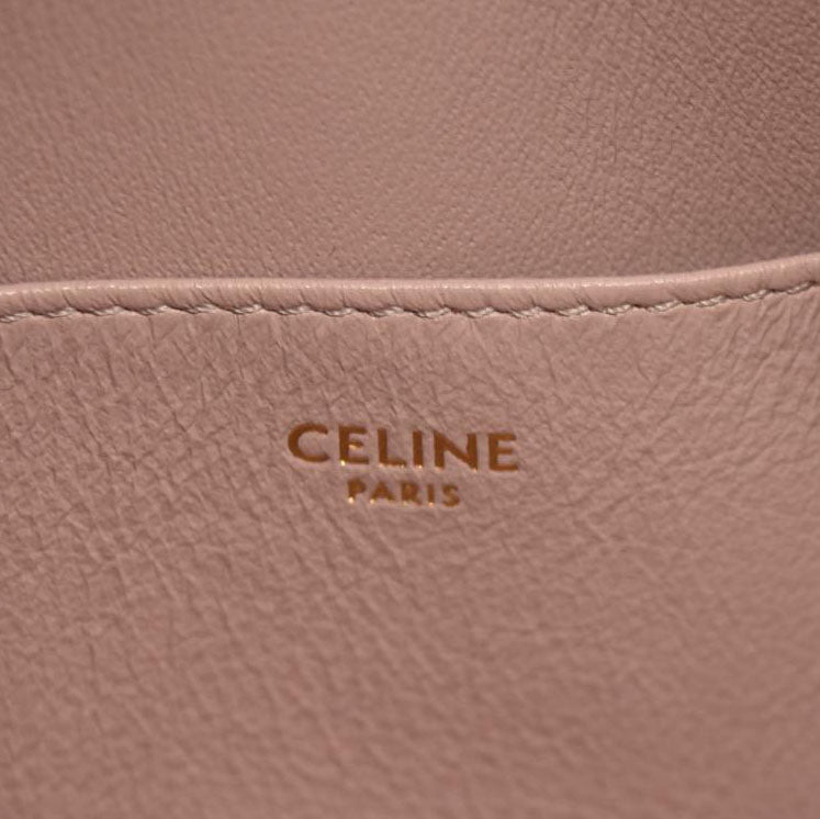 CELINE Calfskin Crecy Camera Bag Pink