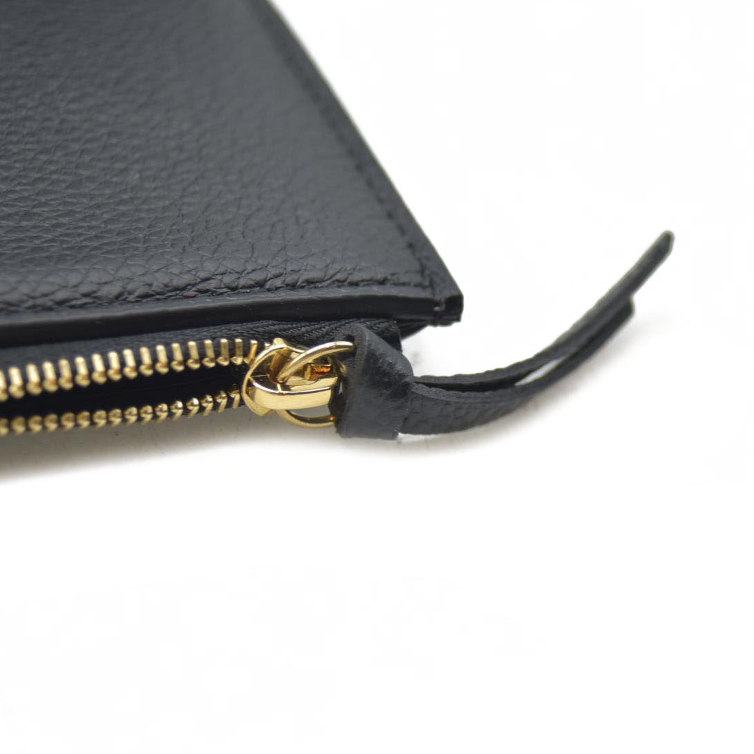 AUCTION $755 Louis Vuitton LV Monogram Empreinte Leather Victorine Wallet