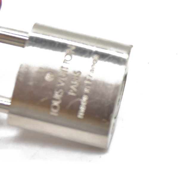 Louis Vuitton Padlock and Key 314 Silver CONSIGNMENT