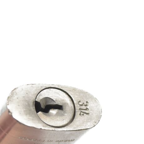 Louis Vuitton Padlock and Key 314 Silver CONSIGNMENT