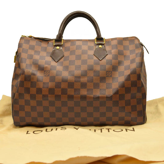 Louis Vuitton  Damier Ebene Speedy 35