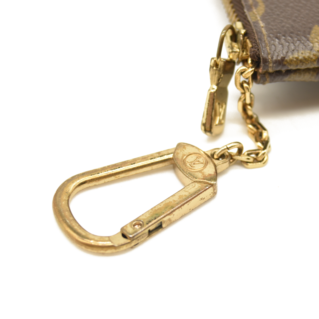 Louis Vuitton  Monogram Key Pouch  0360ET