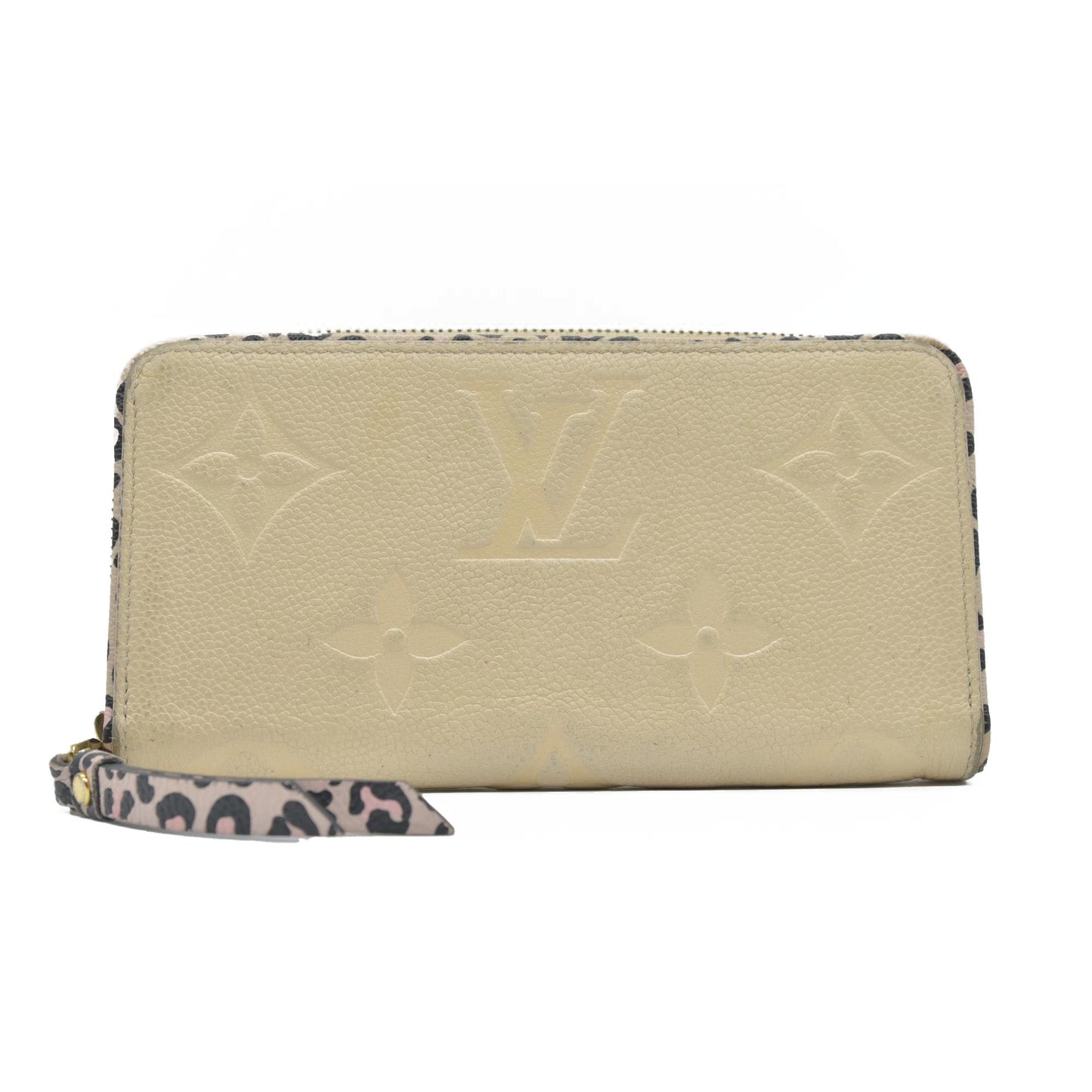 $1450 Louis Vuitton  Empreinte Monogram Giant Wild At Heart Zippy Wallet CONSIGNMENT RFID