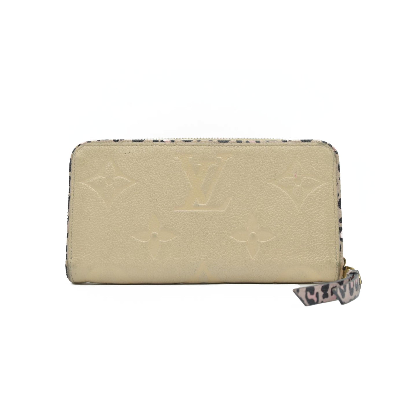 $1450 Louis Vuitton  Empreinte Monogram Giant Wild At Heart Zippy Wallet CONSIGNMENT RFID