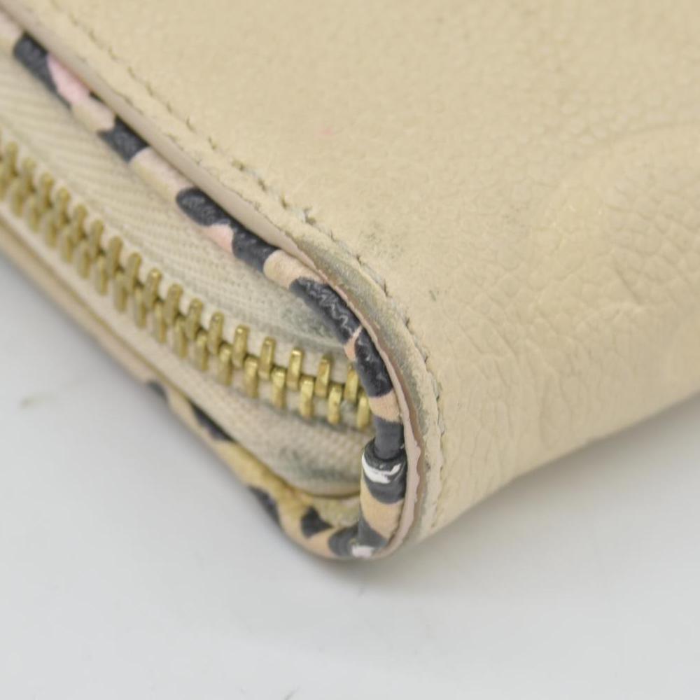 $1450 Louis Vuitton  Empreinte Monogram Giant Wild At Heart Zippy Wallet CONSIGNMENT RFID