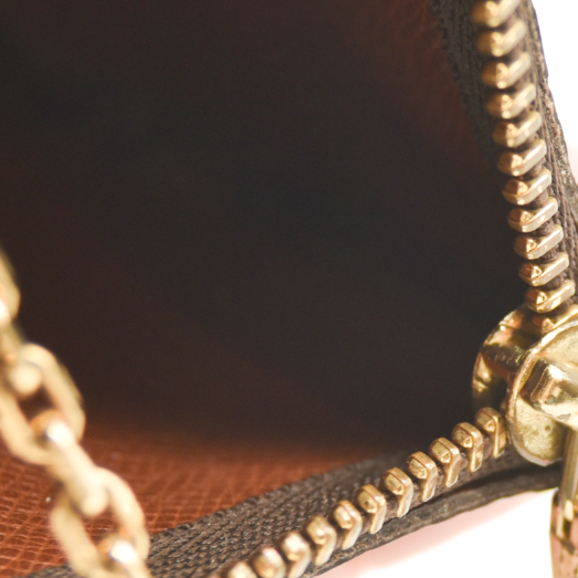 Louis Vuitton  Monogram Key Pouch  0360ET