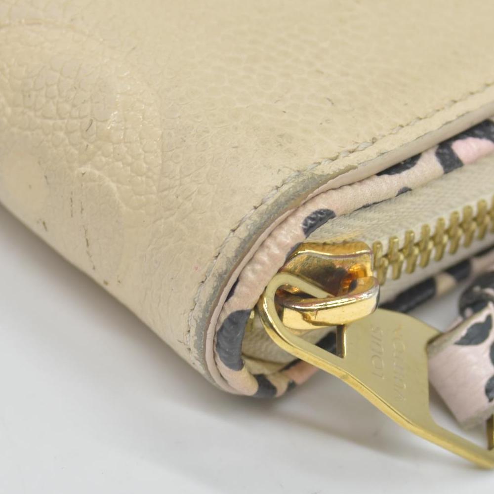 $1450 Louis Vuitton  Empreinte Monogram Giant Wild At Heart Zippy Wallet CONSIGNMENT RFID
