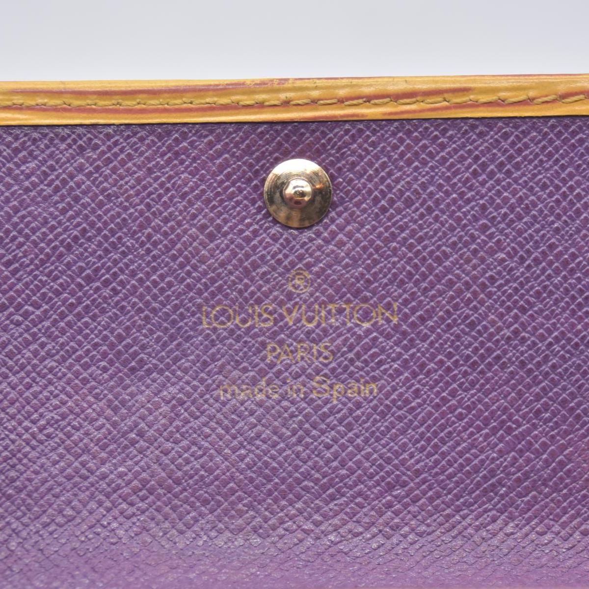 $445 1995 Louis Vuitton Epi Multicles 6 Key Holder Yellow CA0995 CONSIGNMENT
