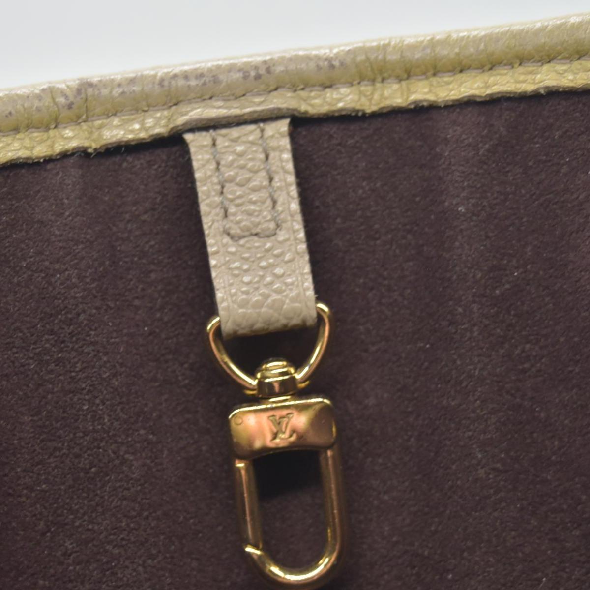 $2710 Louis Vuitton  Empreinte Monogram Giant Neverfull MM Tourterelle Tote