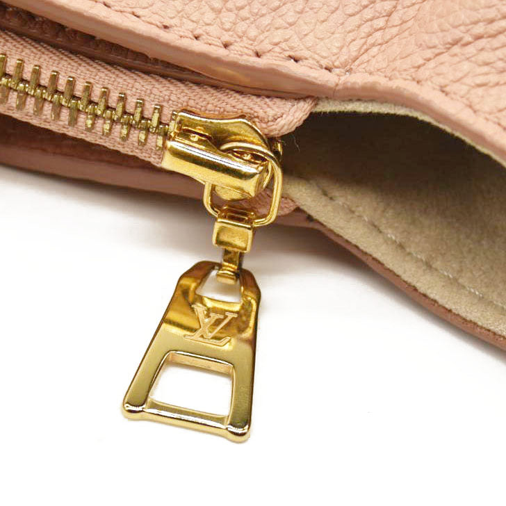 Louis Vuitton  Empreinte Monogram Giant Petit Palais Rose Trianon Creme RFID