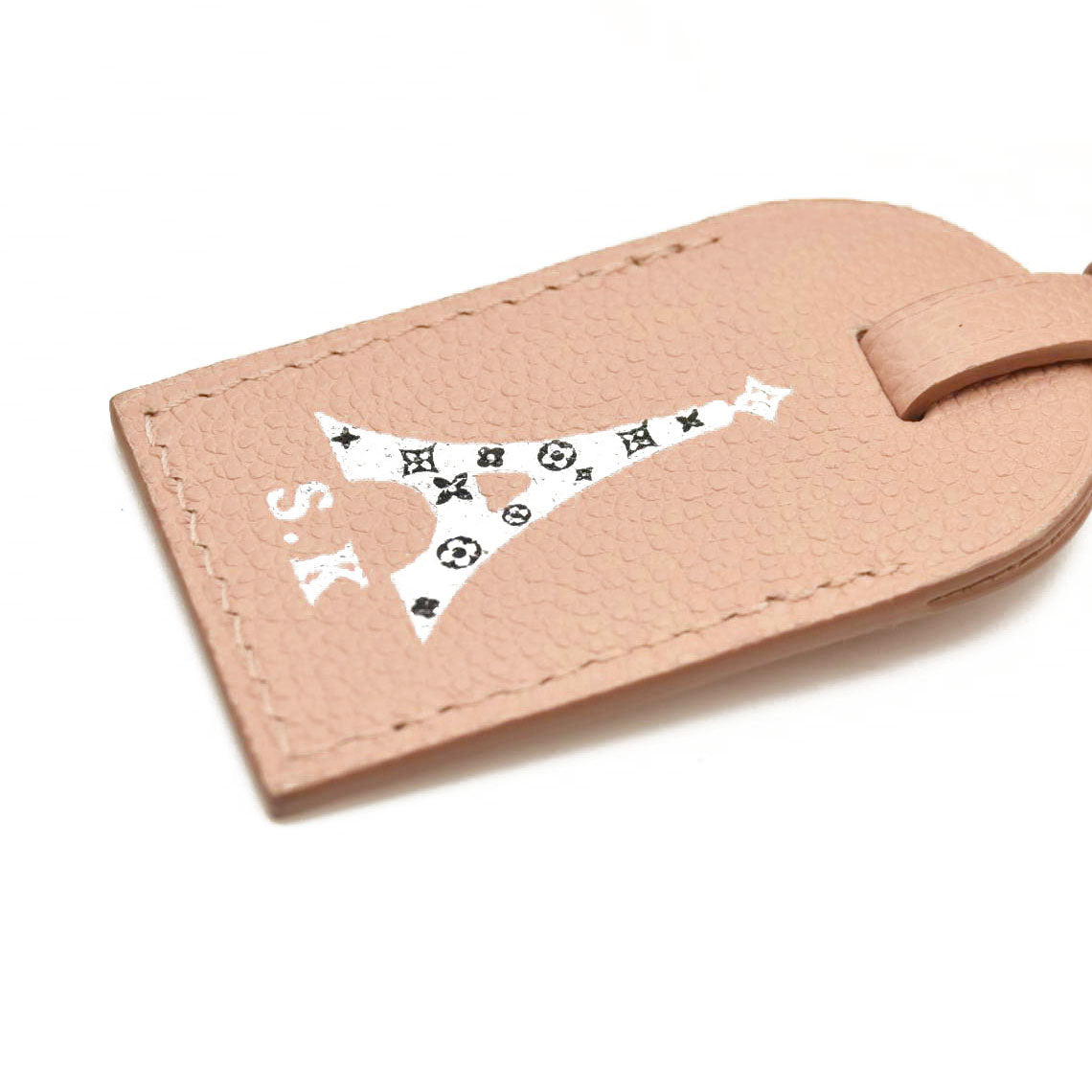 Louis Vuitton  Empreinte Monogram Giant Petit Palais Rose Trianon Creme RFID