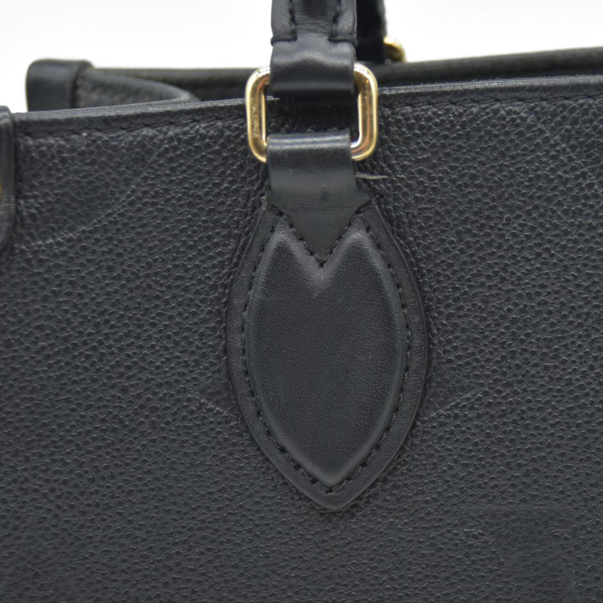 AUCTION $3350 Louis Vuitton  Empreinte Monogram Giant Onthego BB Black