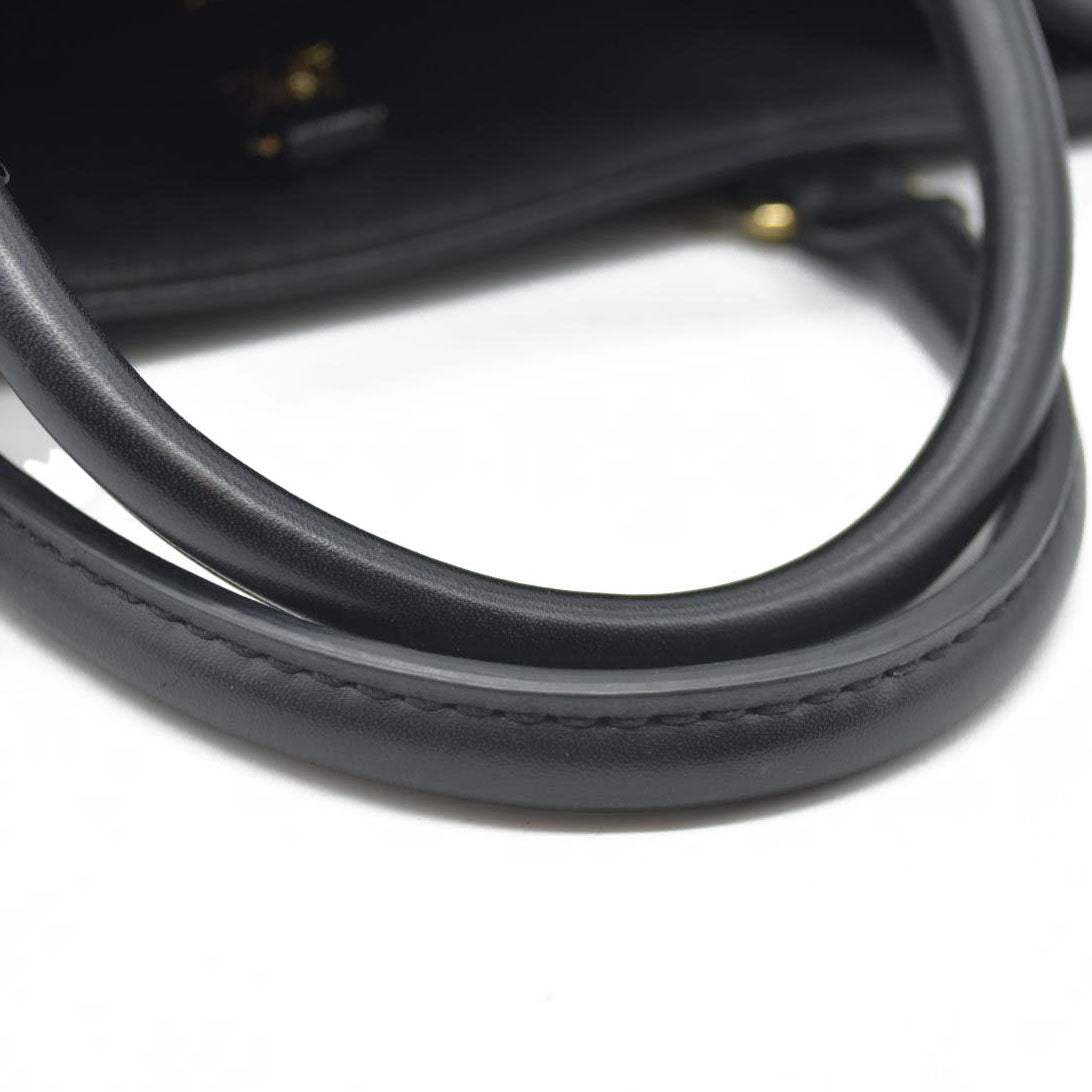 AUCTION $3350 Louis Vuitton  Empreinte Monogram Giant Onthego BB Black