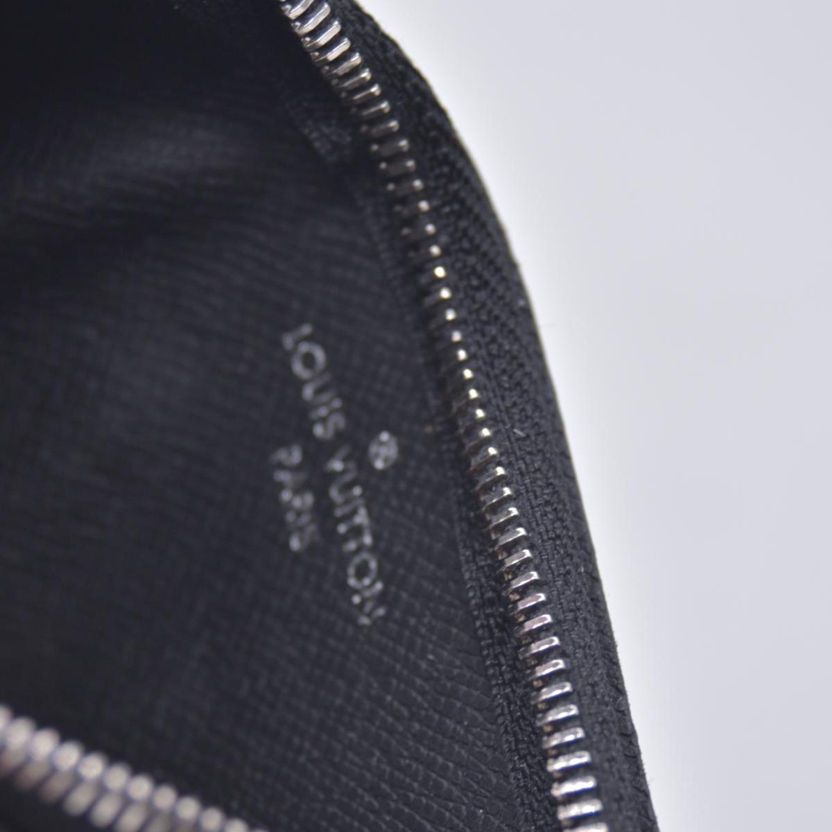 $355 Louis Vuitton  Damier Graphite Canvas Pochette Cles Key Pouch CONSIGNMENT