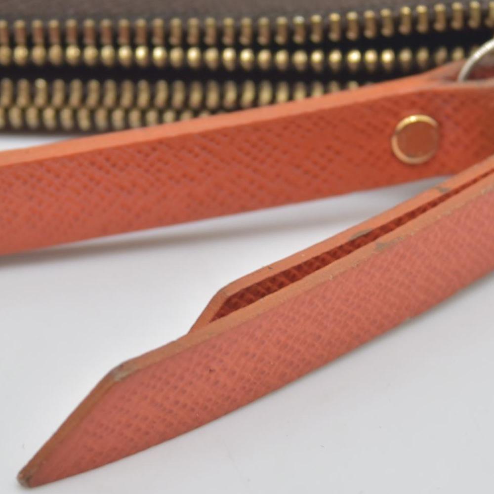 $735 2015 Louis Vuitton Monogram Adele Wallet Coquelicot TN3155 CONSIGNMENT