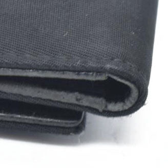 Prada Black Saffiano Leather Key Case Holder