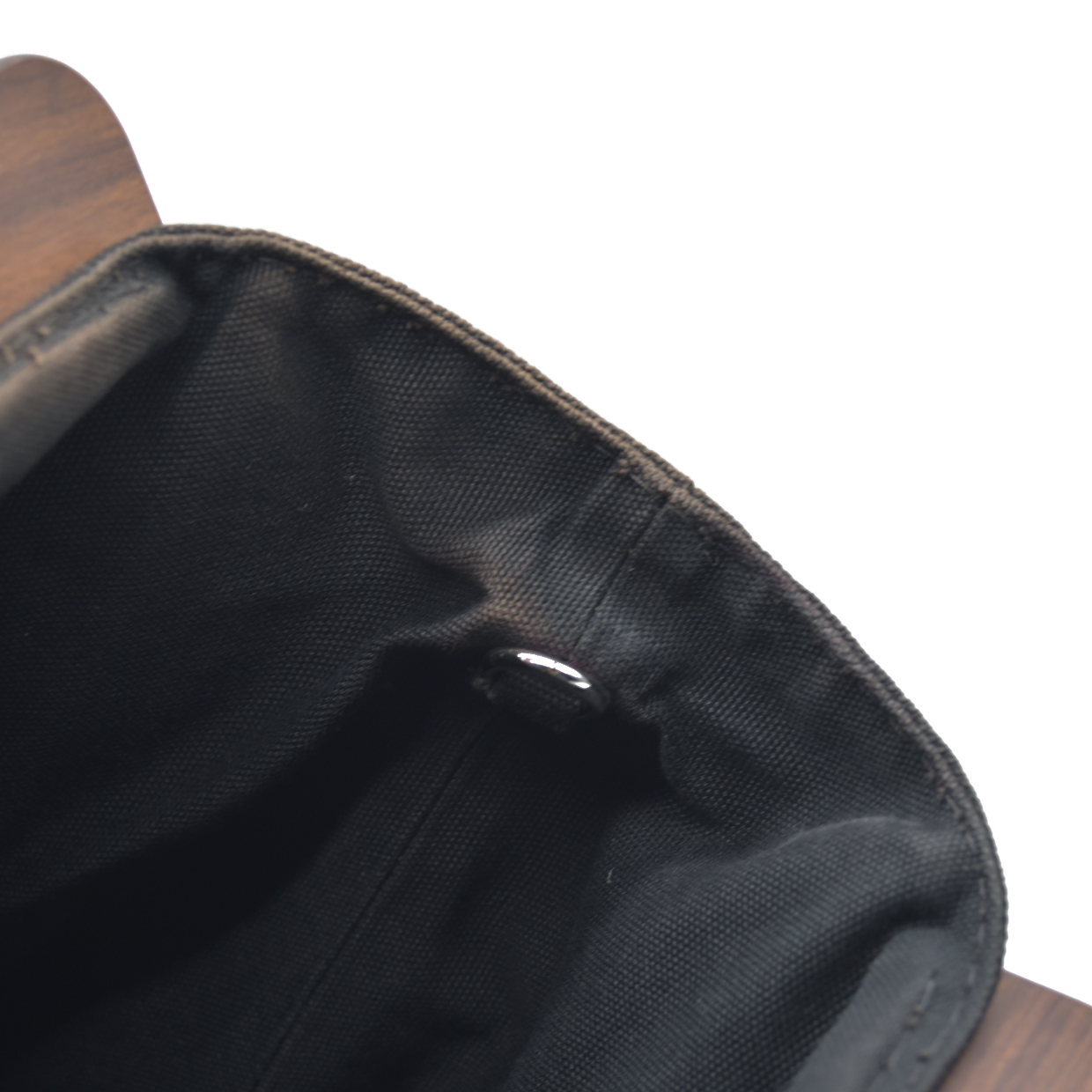 Prada Canvas Wood Handle Canapa Logo Satchel 2013