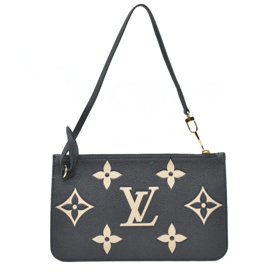 AUCTION $1200 Louis Vuitton Monogram Empreinte Bicolor Neverfull MM GM Pochette